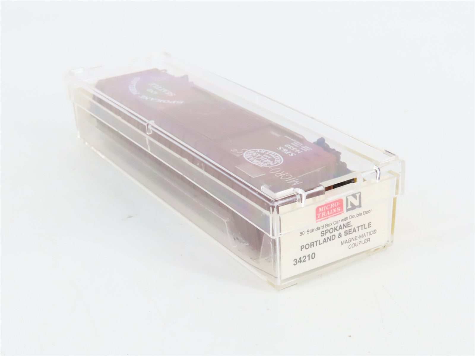 N Scale Micro-Trains 34210 Spokane, Portland & Seattle 50' Box Car RTR