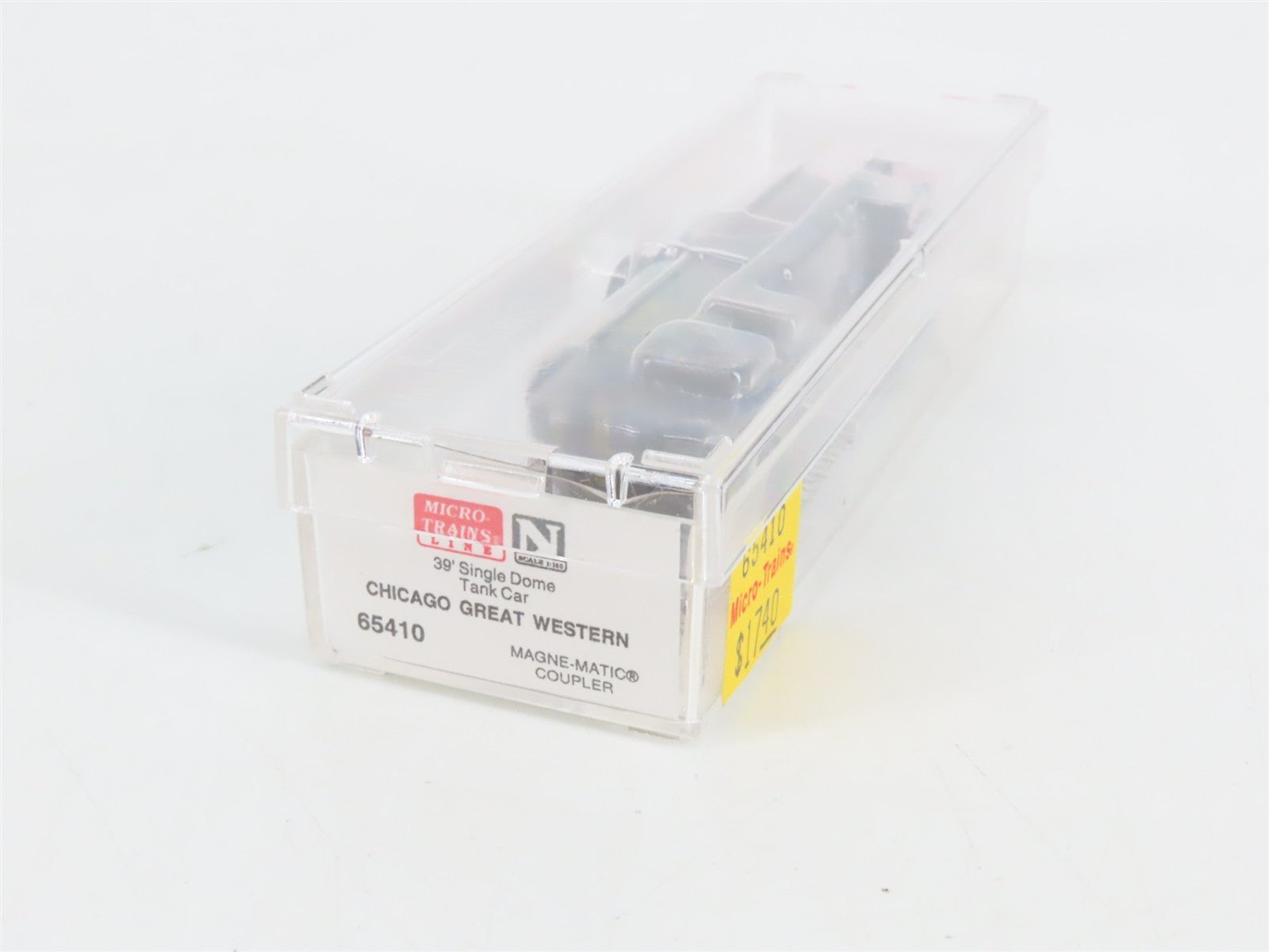 N Scale Micro-Trains 65410 Chicago Great Western 39' Single Dome Tank Car RTR