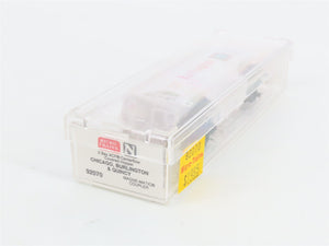 N Scale Micro-Trains 92070 Chicago, Burlington & Quincy 2-Bay Covered Hopper RTR