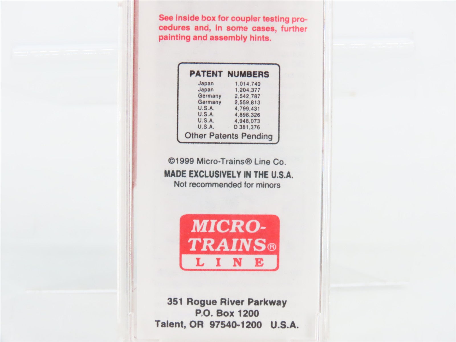 N Scale Micro-Trains 27260 Soo Line 50' Rib Side Plug Door Box Car 19369 RTR