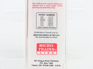 N Scale Micro-Trains 27260 Soo Line 50' Rib Side Plug Door Box Car 19369 RTR
