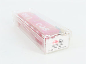 N Scale Micro-Trains 27260 Soo Line 50' Rib Side Plug Door Box Car 19369 RTR