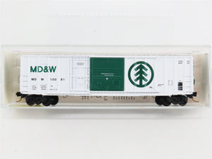 N Scale Micro-Trains 26020 MD&W Minnesota, Dakota & Western 50' Box Car RTR