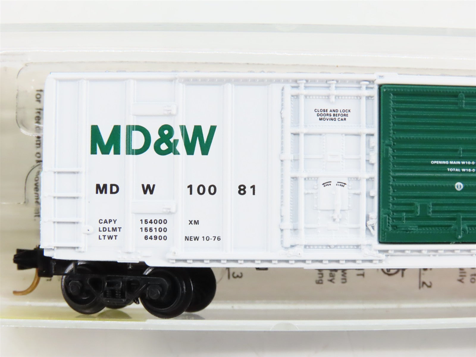 N Scale Micro-Trains 26020 MD&W Minnesota, Dakota & Western 50' Box Car RTR