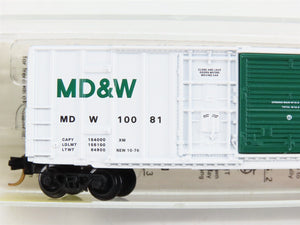 N Scale Micro-Trains 26020 MD&W Minnesota, Dakota & Western 50' Box Car RTR