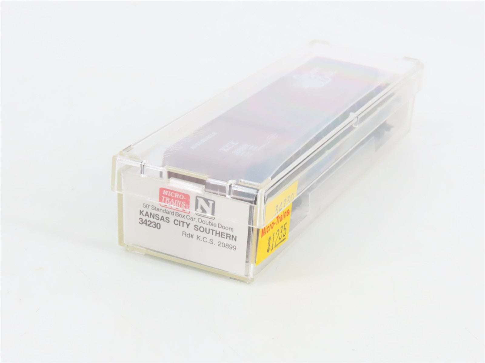 N Scale Micro-Trains 34230 KCS Kansas City Southern 50' Box Car 20899 RTR