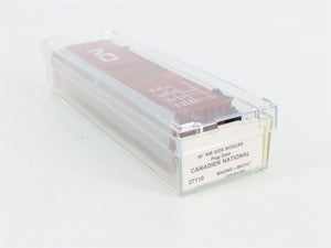 N Scale Micro-Trains 27110 Canadian National 50' Rib Side Plug Door Box Car RTR