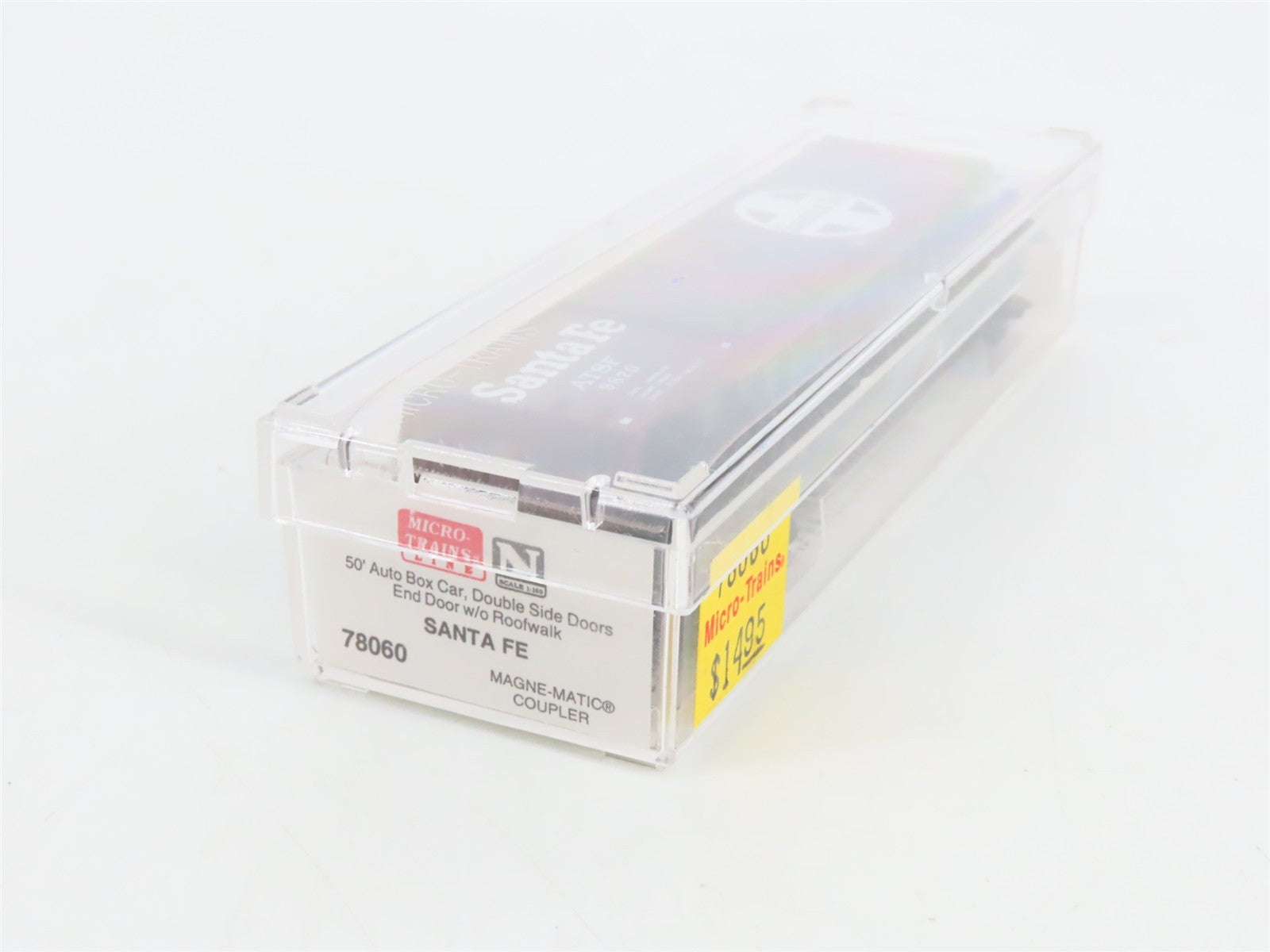 N Scale Micro-Trains 78060 ATSF Santa Fe 50' Box Car 9870 RTR