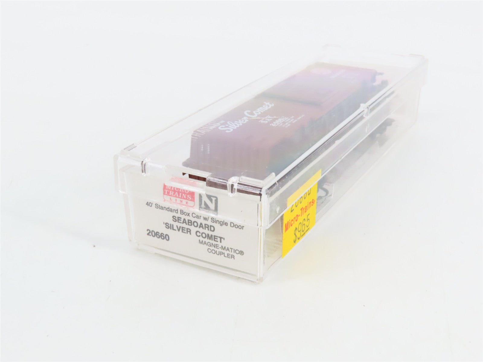N Scale Micro-Trains 20660 SAL Seaboard 40' Box Car 24863 RTR