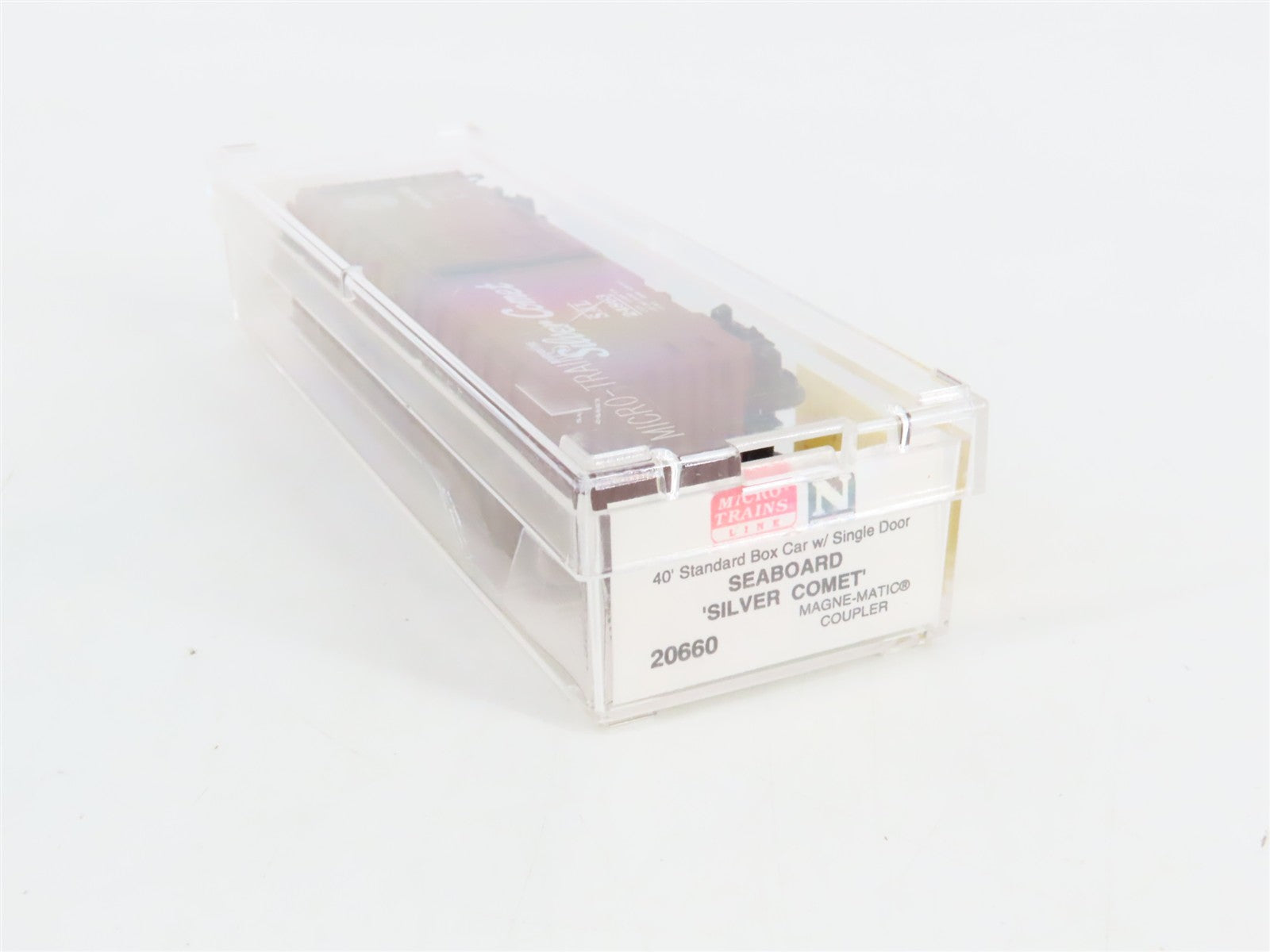 N Scale Micro-Trains 20660 SAL Seaboard 40' Box Car 24863 RTR