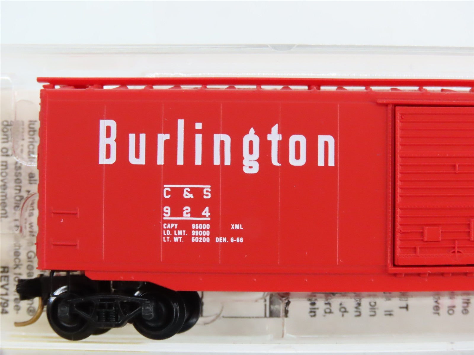 N Scale Micro-Trains MTL 31260 C&S Burlington Route 
