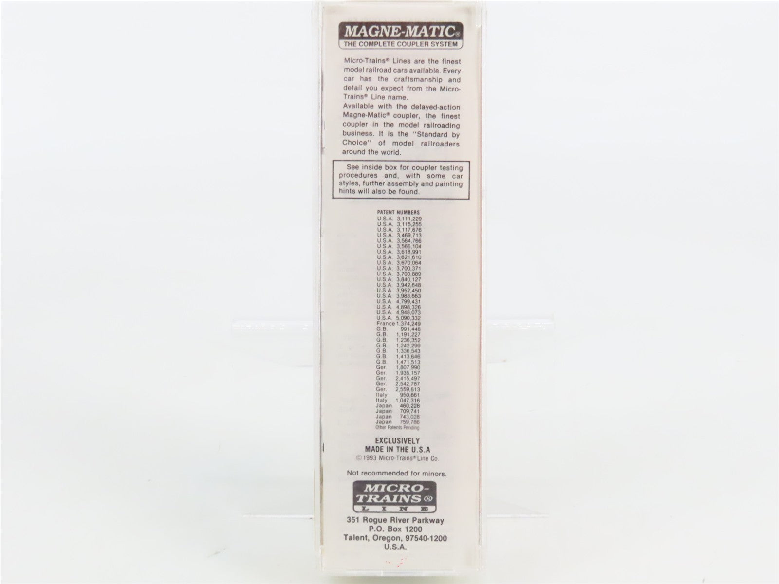 N Micro-Trains MTL 70010 UP SP PFE Pacific Fruit Express Mech. Reefer #302212