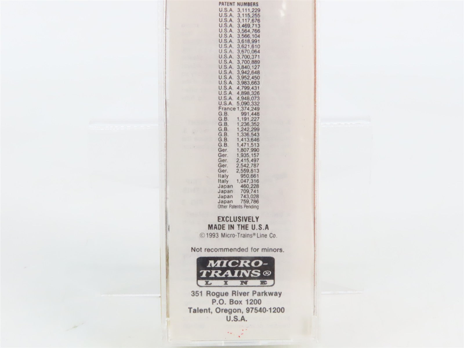 N Micro-Trains MTL 70010 UP SP PFE Pacific Fruit Express Mech. Reefer #302212