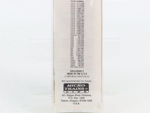 N Micro-Trains MTL 70010 UP SP PFE Pacific Fruit Express Mech. Reefer #302212