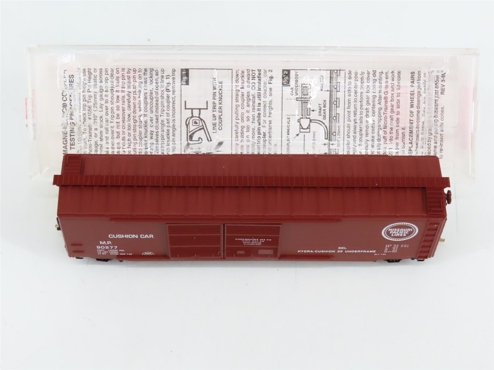 N Scale Micro-Trains 34190 MP Missouri Pacific 50' Box Car 90277 RTR