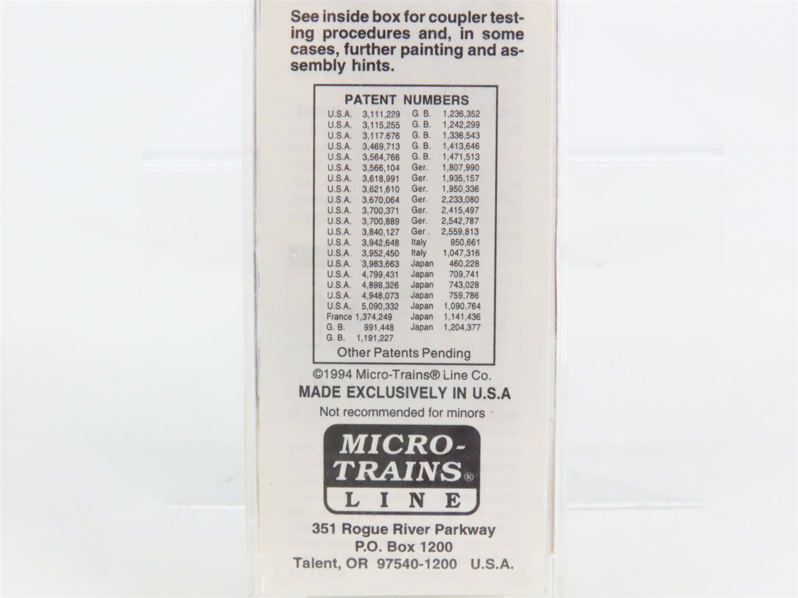 N Scale Micro-Trains 21110 ATSF Santa Fe 40' Plug Door Box Car 149968 RTR