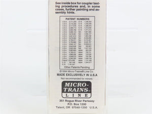 N Scale Micro-Trains 21110 ATSF Santa Fe 40' Plug Door Box Car 149968 RTR