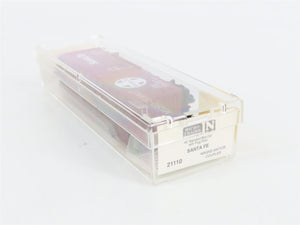 N Scale Micro-Trains 21110 ATSF Santa Fe 40' Plug Door Box Car 149968 RTR