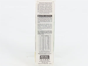 N Scale Micro-Trains MTL 92040 MKT Missouri-Kansas-Texas 2-Bay Hopper 450 RTR