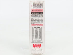 N Scale Micro-Trains 45180 USAX U.S. Army 50' Fishbelly Flat Car 38066 RTR
