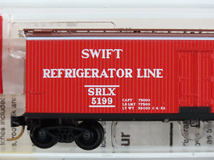 N Scale Micro-Trains 49400 SRLX Swift Refrigerator Line 40' Wood Reefer 5199 RTR