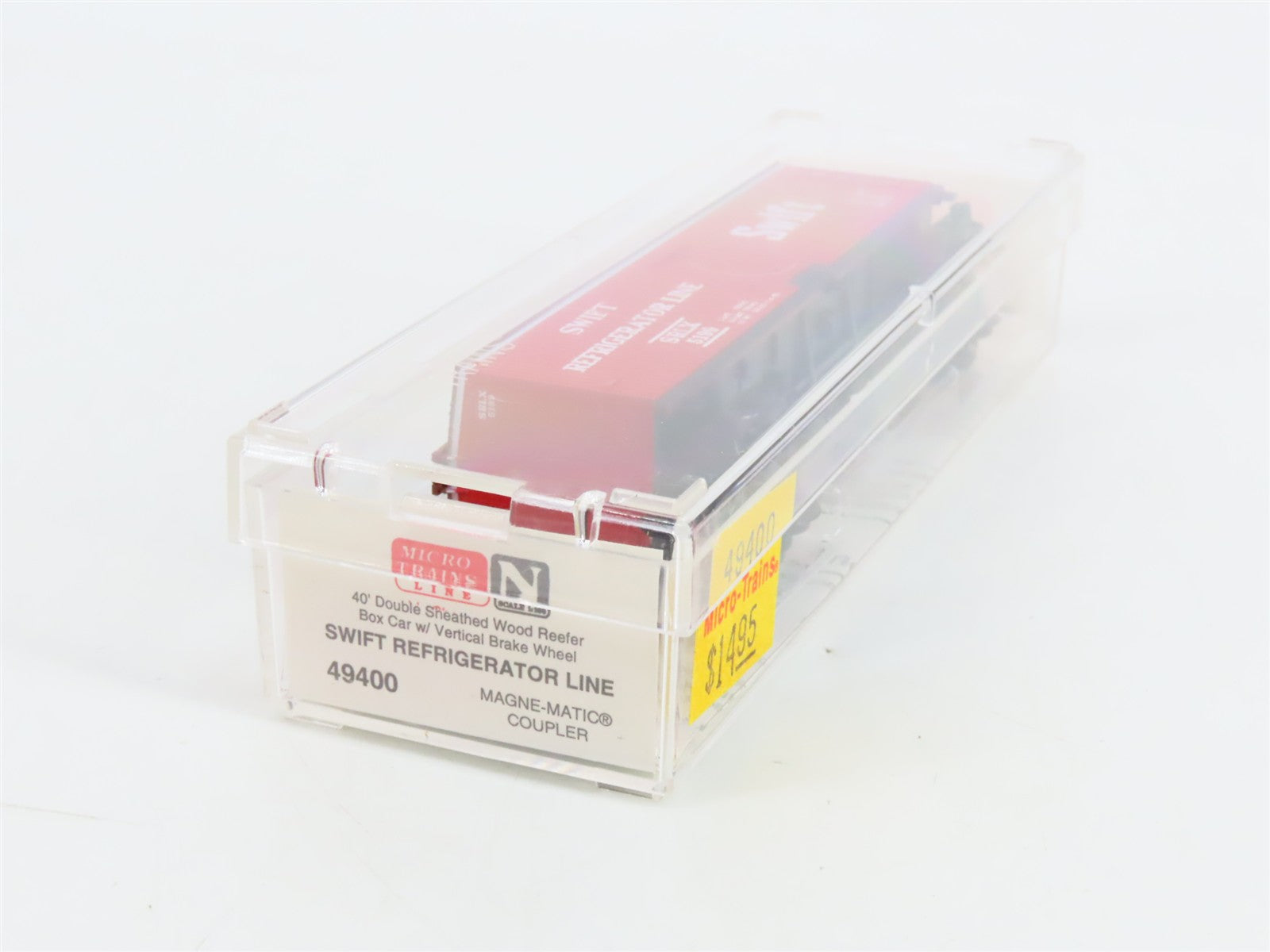 N Scale Micro-Trains 49400 SRLX Swift Refrigerator Line 40' Wood Reefer 5199 RTR