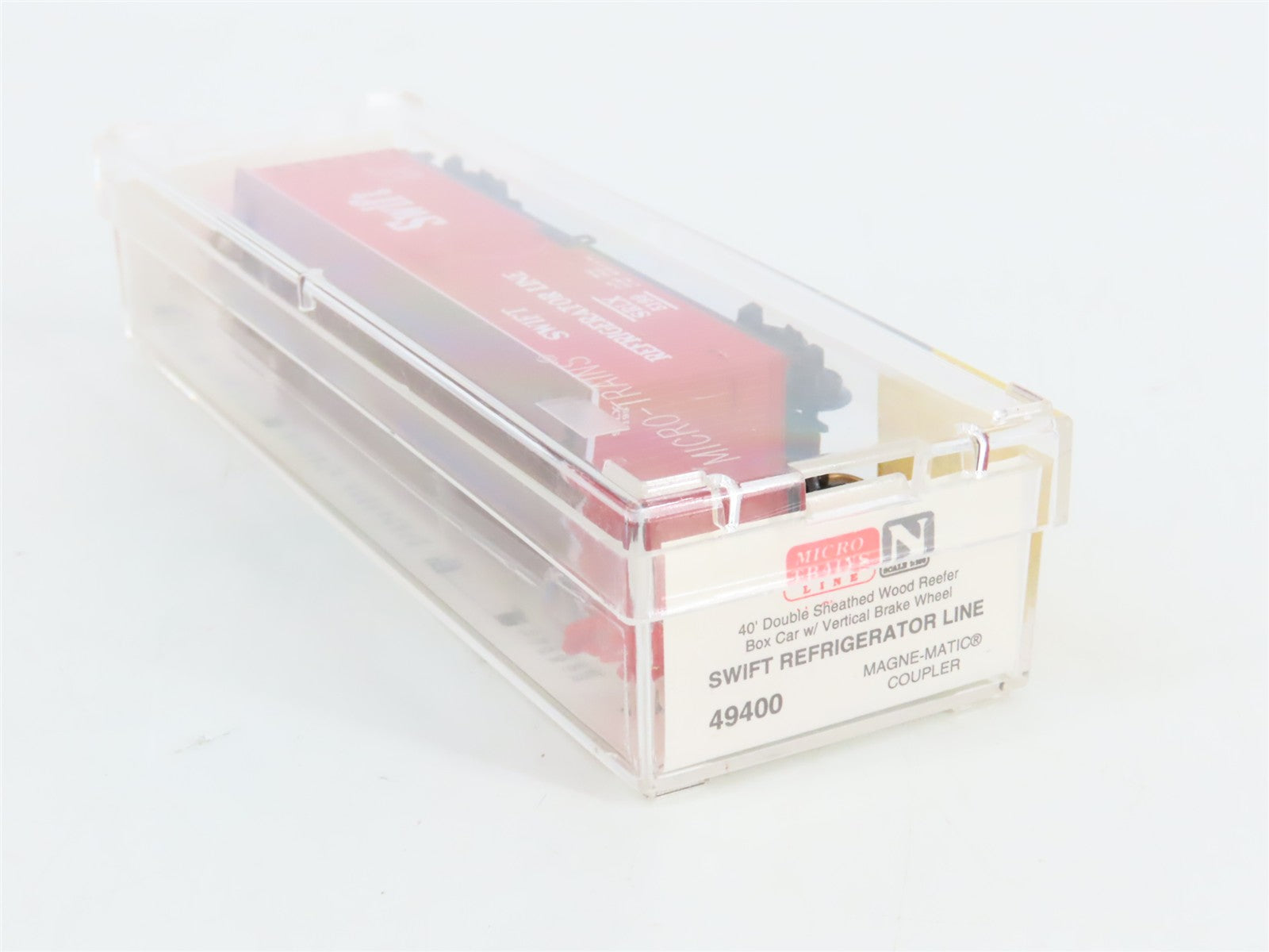N Scale Micro-Trains 49400 SRLX Swift Refrigerator Line 40' Wood Reefer 5199 RTR