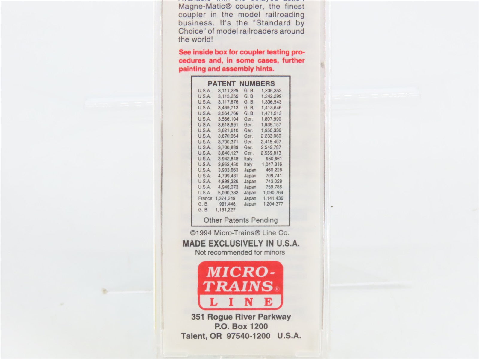 N Scale Micro-Trains 50160 MP Missouri Pacific 34' Wood-Sheathed Caboose RTR
