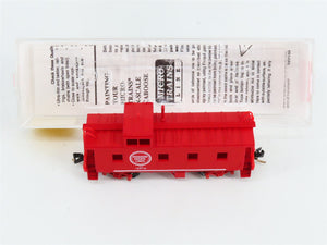 N Scale Micro-Trains 100020 Missouri Pacific 36' Riveted Steel Side Caboose RTR
