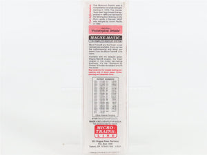 N Scale Micro-Trains 100020 Missouri Pacific 36' Riveted Steel Side Caboose RTR