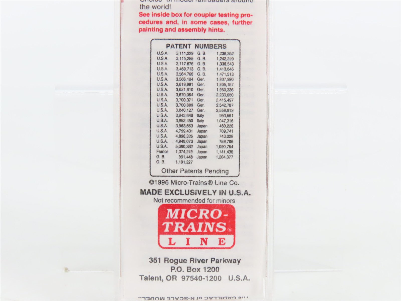 N Scale Micro-Trains 100020 Missouri Pacific 36' Riveted Steel Side Caboose RTR