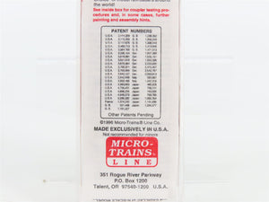 N Scale Micro-Trains 100020 Missouri Pacific 36' Riveted Steel Side Caboose RTR