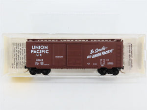 N Scale Micro-Trains 22030 UP Union Pacific 40' Plug & Sliding Door Box Car RTR