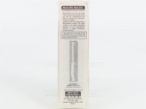 N Scale Micro-Trains 22030 UP Union Pacific 40' Plug & Sliding Door Box Car RTR