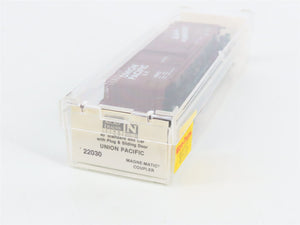 N Scale Micro-Trains 22030 UP Union Pacific 40' Plug & Sliding Door Box Car RTR