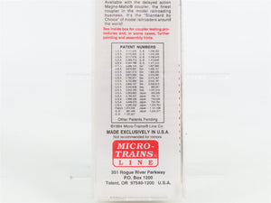 N Scale Micro-Trains 44070 BN Burlington Northern 50' Flat Car 602626 RTR