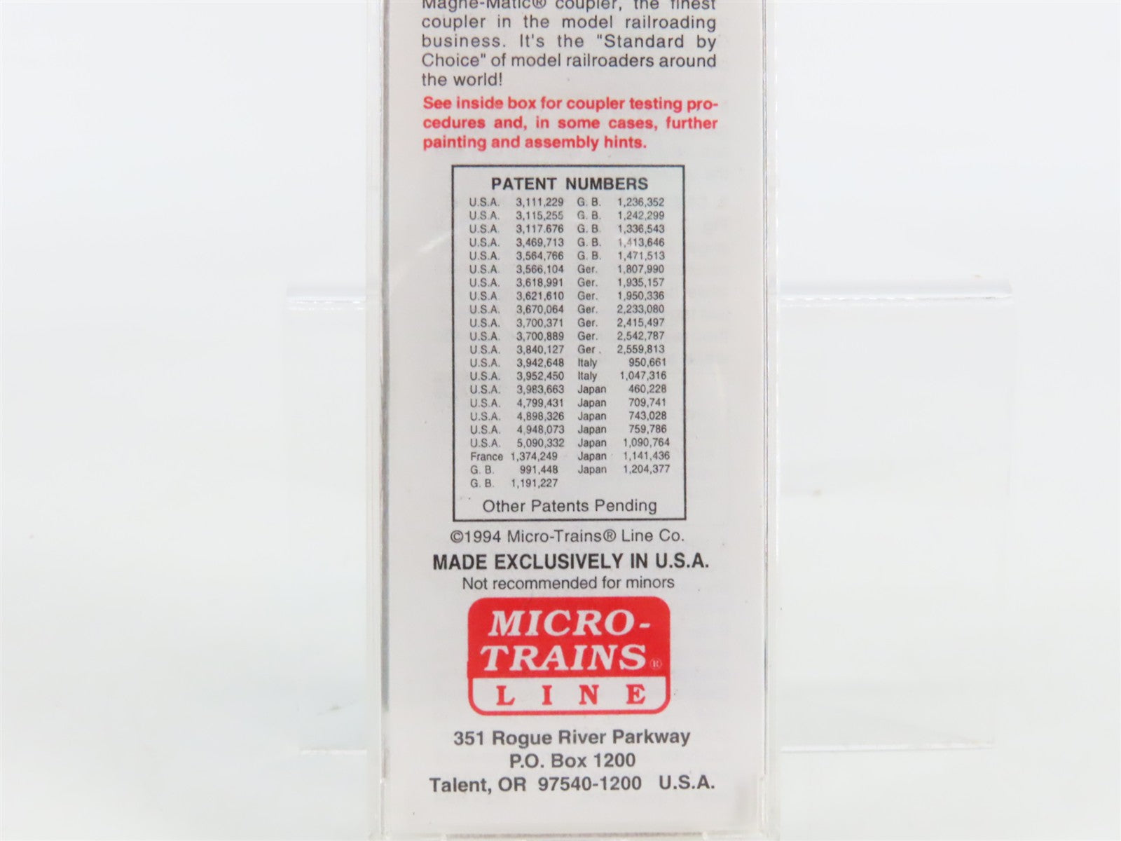 N Scale Micro-Trains 94040 SP Southern Pacific 3-Bay Covered Hopper 496532 RTR