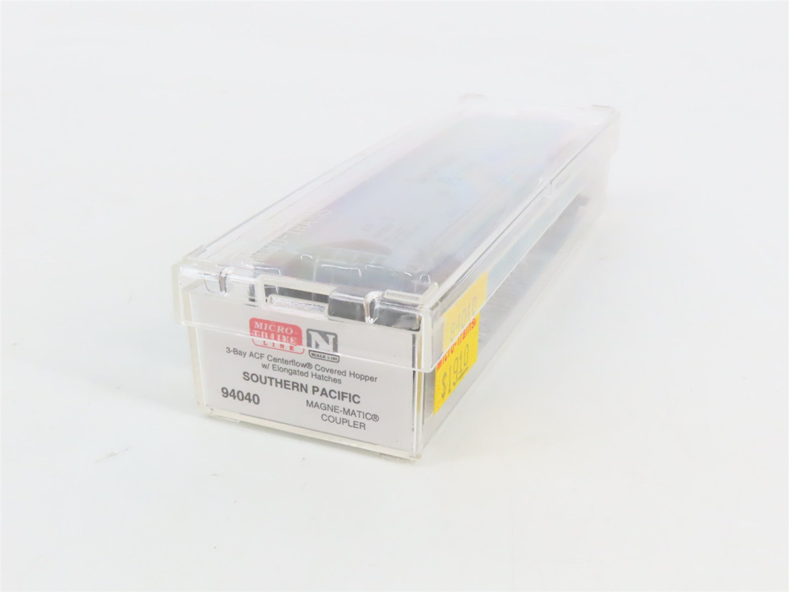 N Scale Micro-Trains 94040 SP Southern Pacific 3-Bay Covered Hopper 496532 RTR