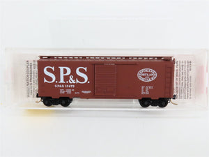 N Scale Micro-Trains 20246 SP&S Spokane, Portland & Seattle 40' Box Car RTR