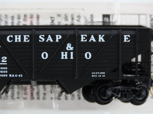 N Scale Micro-Trains 57070 C&O Chesapeake & Ohio 33' 2-Bay Hopper 55442 RTR