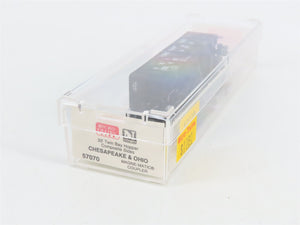 N Scale Micro-Trains 57070 C&O Chesapeake & Ohio 33' 2-Bay Hopper 55442 RTR