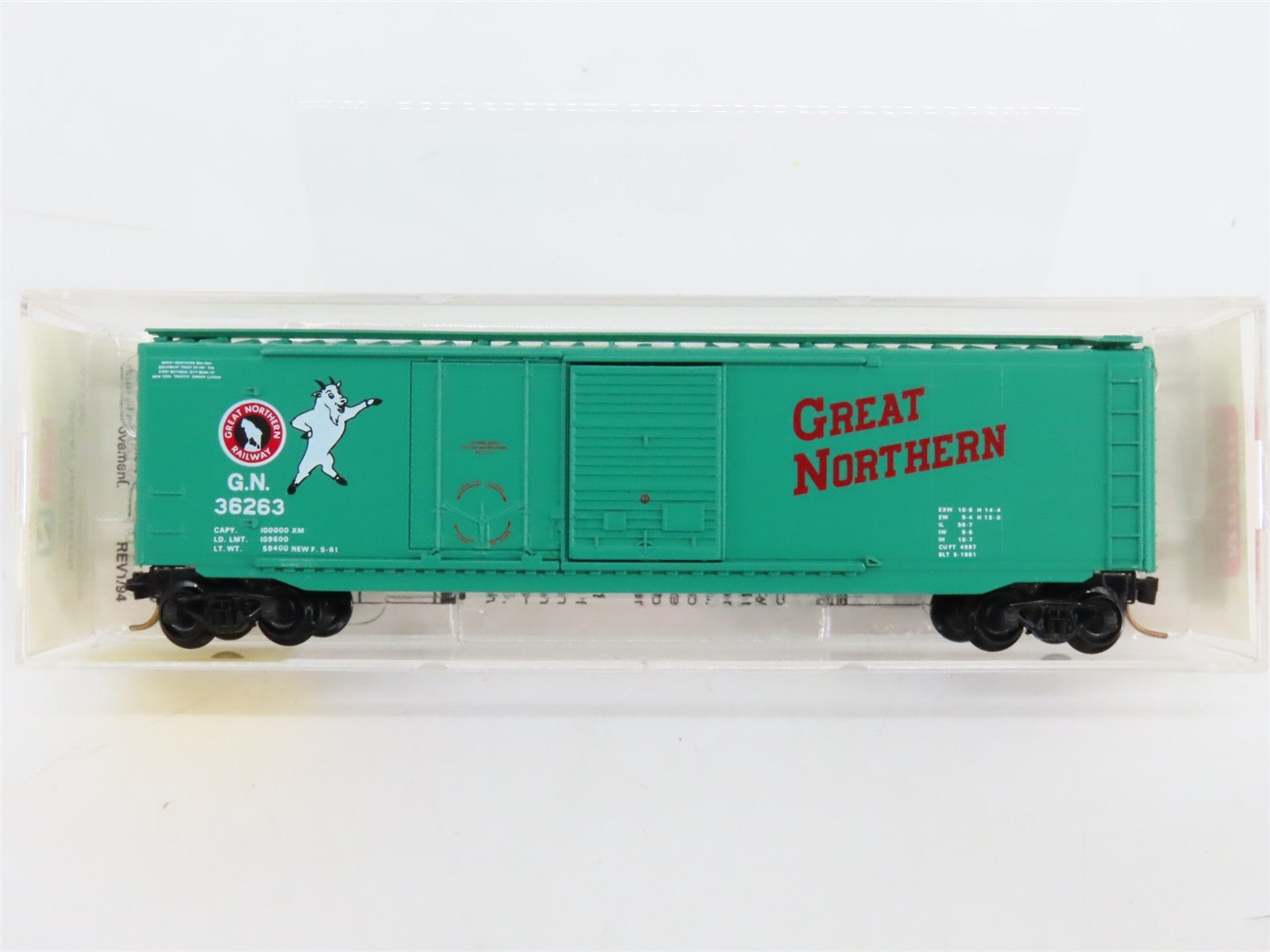 N Scale Micro-Trains MTL 33120 GN Great Northern 