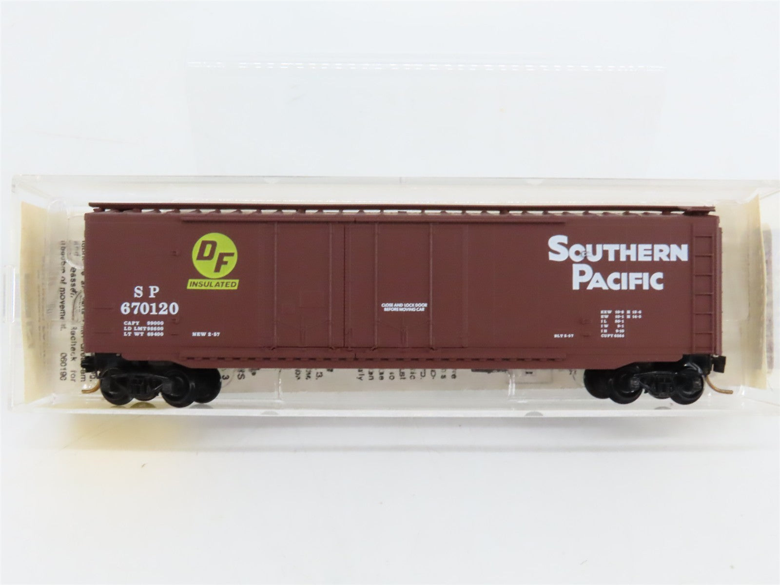 N Scale Micro-Trains MTL 36040 SP Southern Pacific 50' Box Car 670120