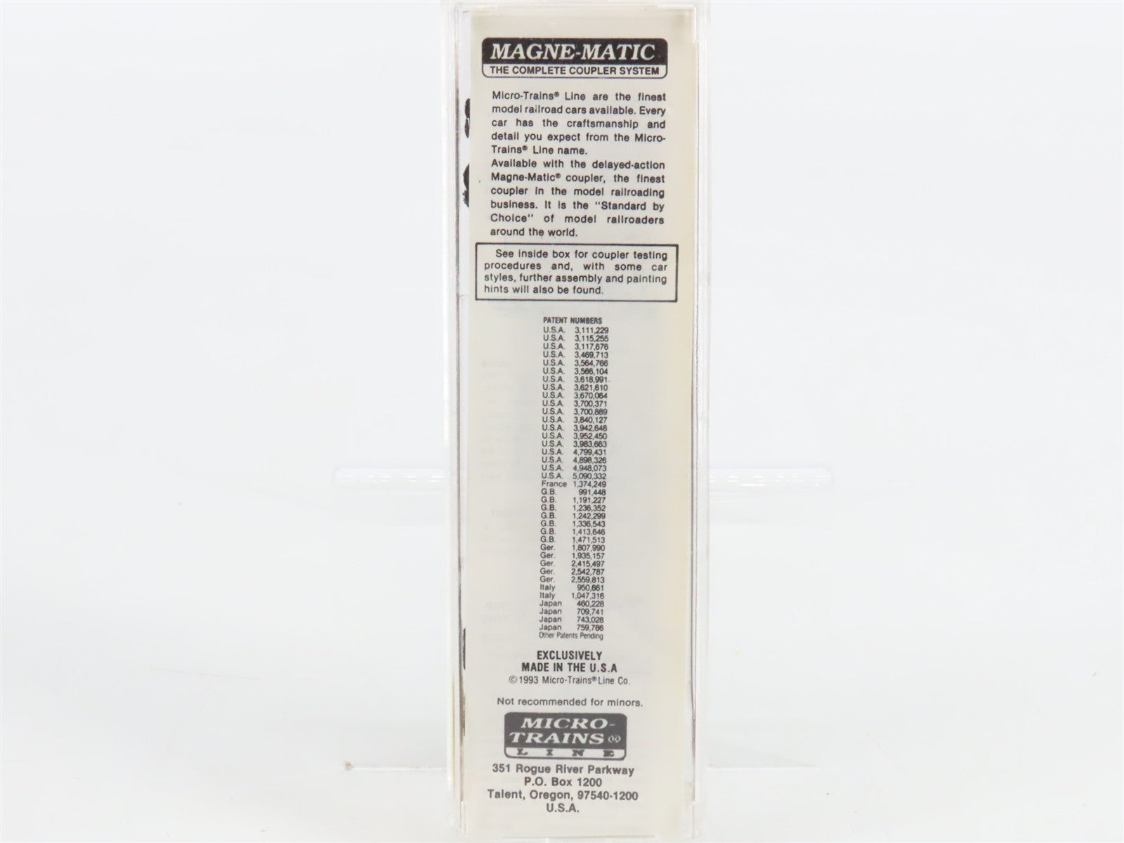 N Scale Micro-Trains MTL 36040 SP Southern Pacific 50' Box Car 670120
