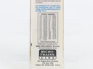 N Scale Micro-Trains 27210 WC Wisconsin Central 50' Rib Side Box Car 26173 RTR