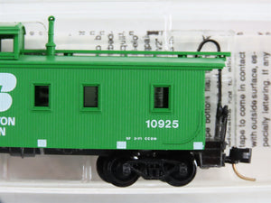N Scale Micro-Trains 51090 BN Burlington Northern 34' Wood-Sheathed Caboose RTR