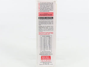 N Scale Micro-Trains 51090 BN Burlington Northern 34' Wood-Sheathed Caboose RTR