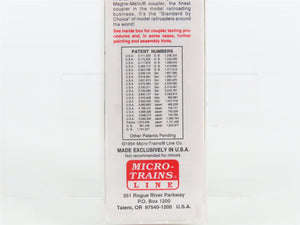 N Scale Micro-Trains 51090 BN Burlington Northern 34' Wood-Sheathed Caboose RTR
