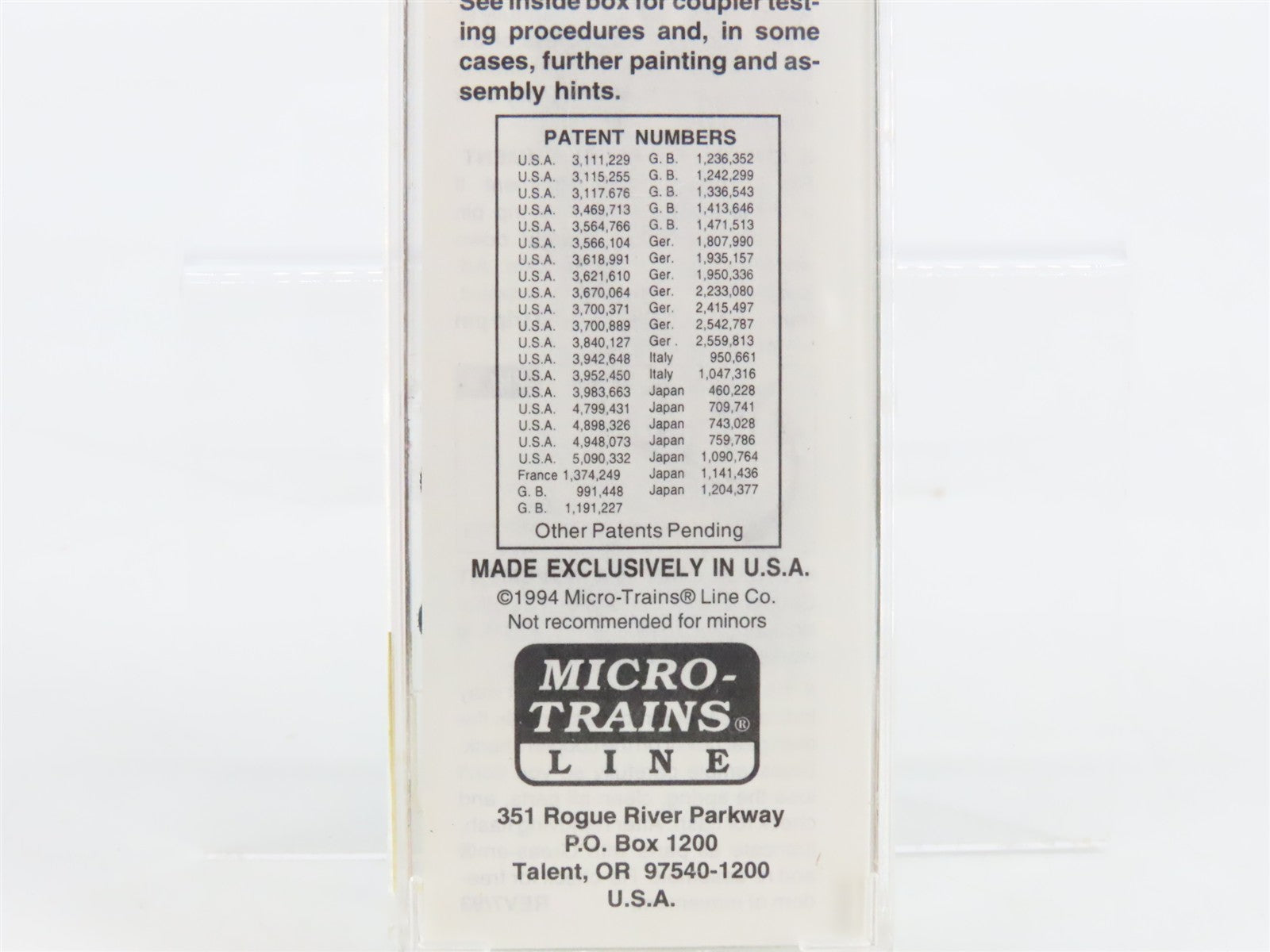 N Scale Micro-Trains 24230 RDG Reading 40' 40' Standard Box Car 106007 RTR