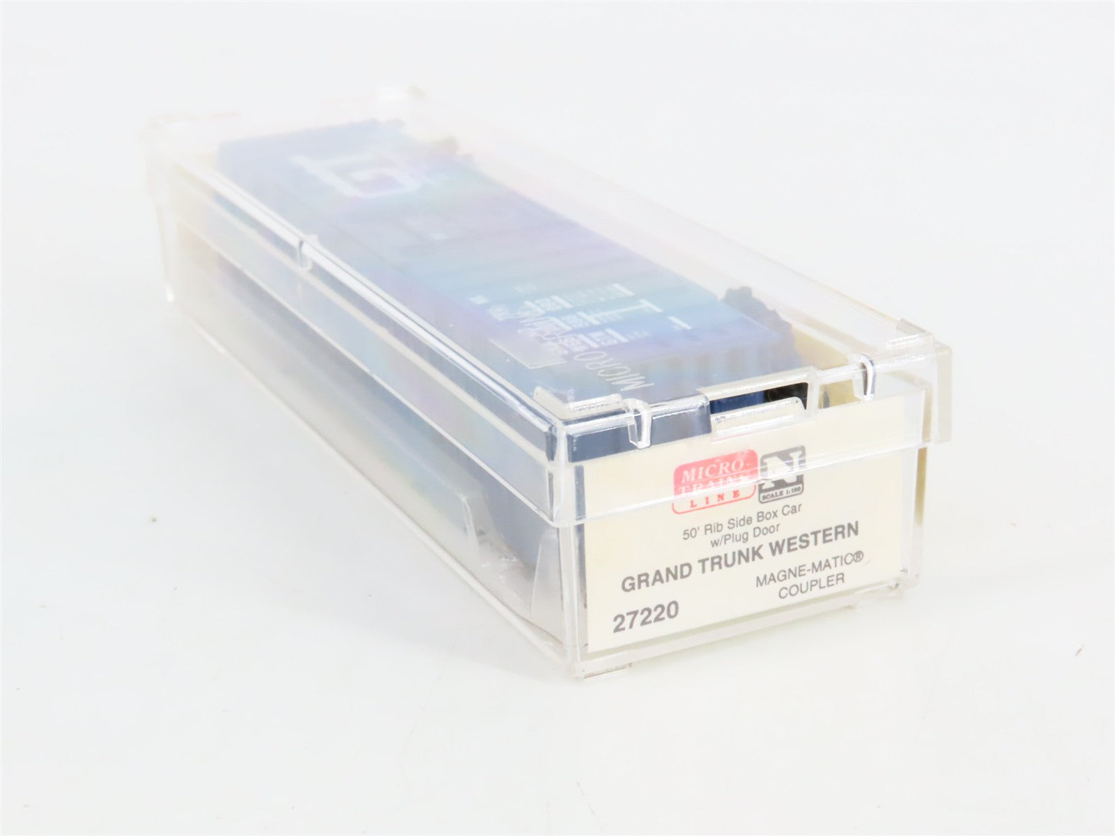 N Scale Micro-Trains 27220 GTW Grand Trunk Western 50' Box Car 598093 RTR